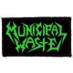 MUNICIPAL WASTE: Logo (9,5 cm x 6 cm) (felvarró)
