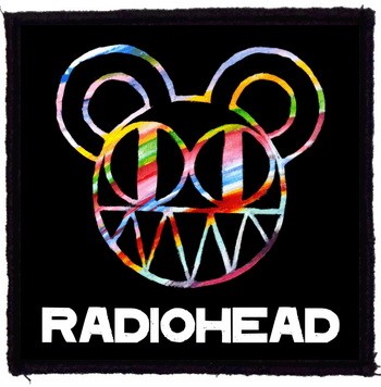 RADIOHEAD: Logo (9,5 cm x 9,5 cm) (felvarró)