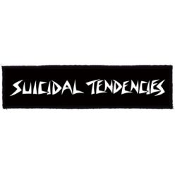  SUICIDAL TENDENCIES: Logo Superstrip (22 cm x 5 cm) (felvarró)