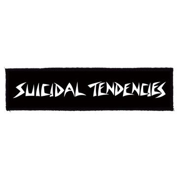   SUICIDAL TENDENCIES: Logo Superstrip (22 cm x 5 cm) (felvarró)