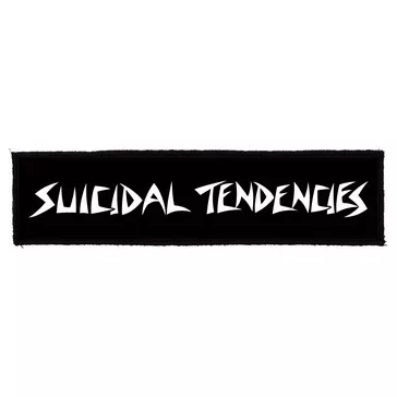   SUICIDAL TENDENCIES: Logo Superstrip (22 cm x 5 cm) (felvarró)