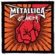 METALLICA: St. Anger (9,5 cm x 9,5 cm) (felvarró)