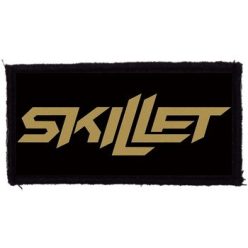 SKILLET: Logo (9,5 cm x 4,5 cm) (felvarró)