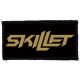 SKILLET: Logo (9,5 cm x 4,5 cm) (felvarró)