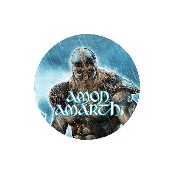 AMON AMARTH: Jomsviking (nagy jelvény, 3,7 cm) AMON AMARTH: Jomsviking (nagy jelvény, 3,7 cm)