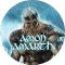 AMON AMARTH: Jomsviking (nagy jelvény, 3,7 cm)