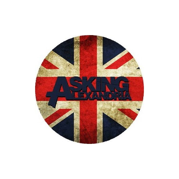 ASKING ALEXANDRIA: GB (nagy jelvény, 3,7 cm) ASKING ALEXANDRIA: GB (nagy jelvény, 3,7 cm)