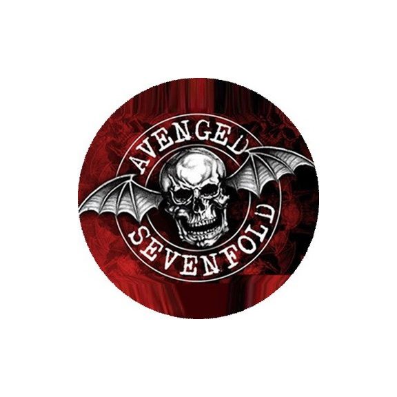 AVENGED SEVENFOLD: Circle (nagy jelvény, 3,7 cm) AVENGED SEVENFOLD: Circle (nagy jelvény, 3,7 cm)