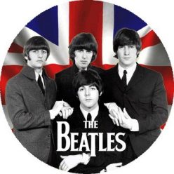 BEATLES: GB (nagy jelvény, 3,7 cm)