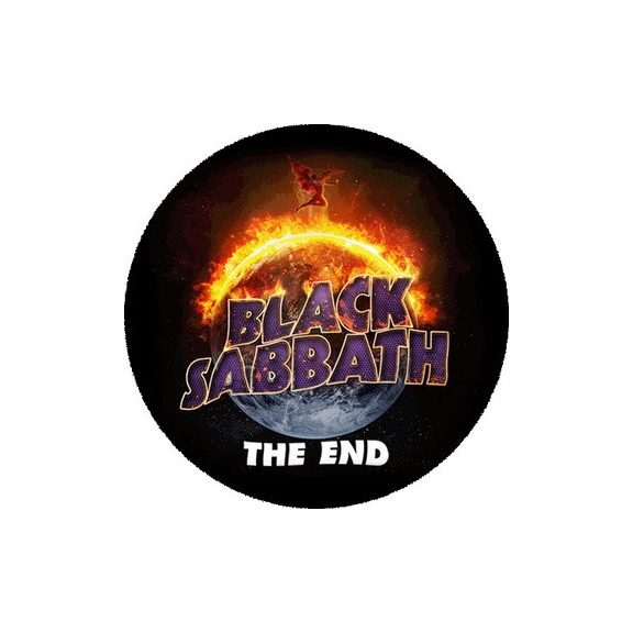 BLACK SABBATH: The End (nagy jelvény, 3,7 cm) BLACK SABBATH: The End (nagy jelvény, 3,7 cm)
