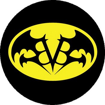BLACK VEIL BRIDES: Bat (nagy jelvény, 3,7 cm)