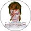 DAVID BOWIE: Aladdin Sane (nagy jelvény, 3,7 cm)