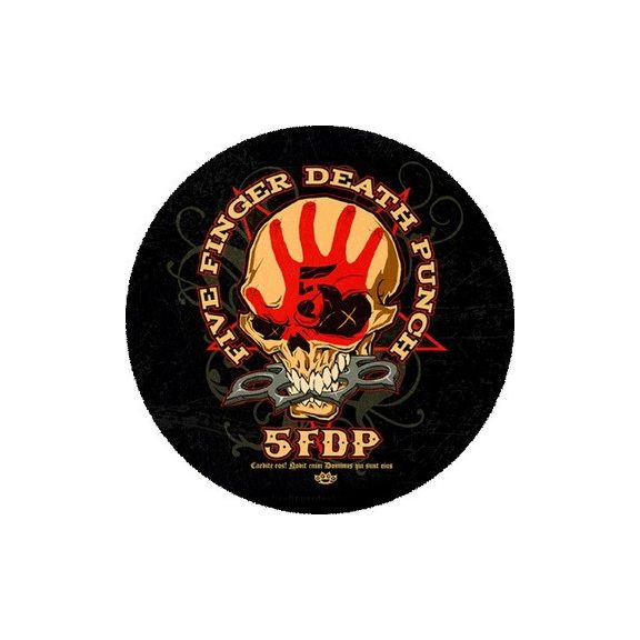 FIVE FINGER DEATH PUNCH: Skull (nagy jelvény, 3,7 cm) FIVE FINGER DEATH PUNCH: Skull (nagy jelvény, 3,7 cm)