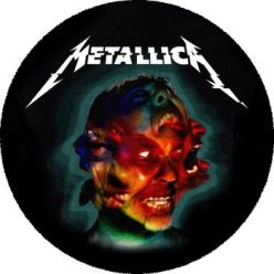 METALLICA: Hardwired (nagy jelvény, 3,7 cm)