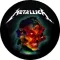 METALLICA: Hardwired (nagy jelvény, 3,7 cm)