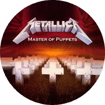 METALLICA: Master Of Puppets (nagy jelvény, 3,7 cm)