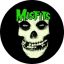 MISFITS: Skull (nagy jelvény, 3,7 cm)