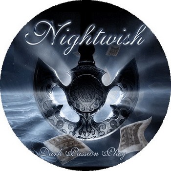NIGHTWISH: Dark Passion Play (nagy jelvény, 3,7 cm)