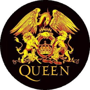 QUEEN: Címer(nagy jelvény, 3,7 cm)