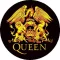 QUEEN: Címer(nagy jelvény, 3,7 cm)