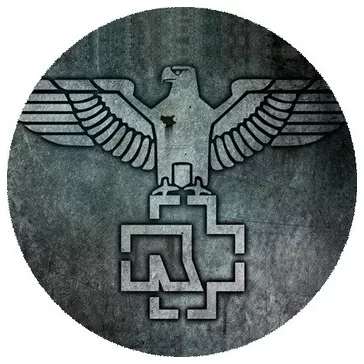 RAMMSTEIN: Eagle (nagy jelvény, 3,7 cm)