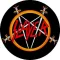 SLAYER: Logo Pentagram (nagy jelvény, 3,7 cm)