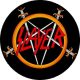 SLAYER: Logo Pentagram (nagy jelvény, 3,7 cm)