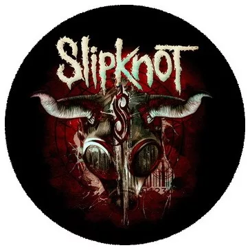 SLIPKNOT: Goat Skull (nagy jelvény, 3,7 cm)