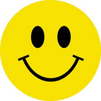 SMILEY (nagy jelvény, 3,7 cm)