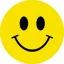 SMILEY (nagy jelvény, 3,7 cm)