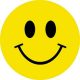 SMILEY (nagy jelvény, 3,7 cm)