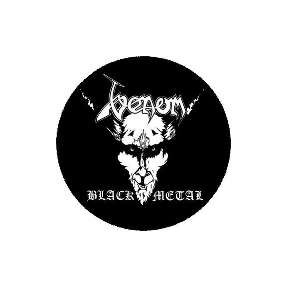 VENOM: Black Metal (nagy jelvény, 3,7 cm) VENOM: Black Metal (nagy jelvény, 3,7 cm)
