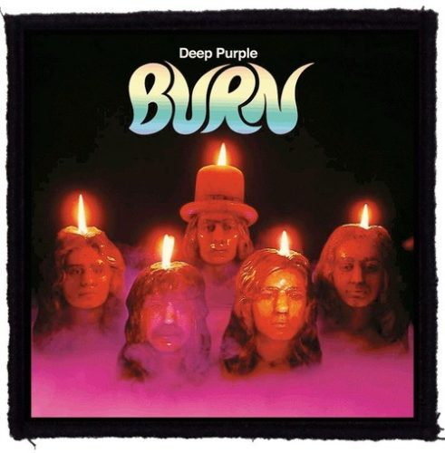 DEEP PURPLE: Burn (9,5 cm x 9,5 cm) (felvarró)