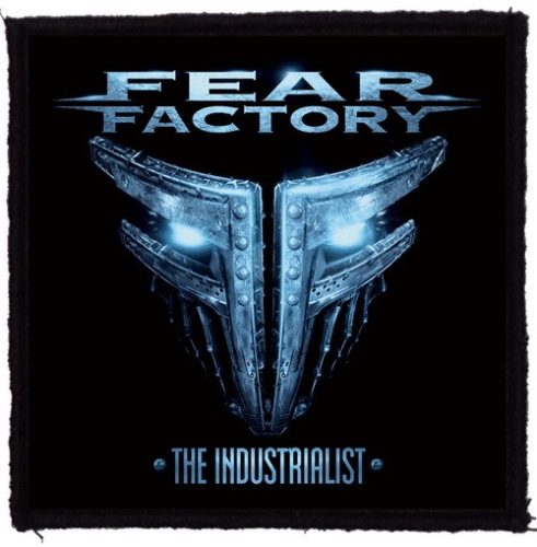 FEAR FACTORY: The Industrialist (9,5 cm x 9,5 cm) (felvarró)