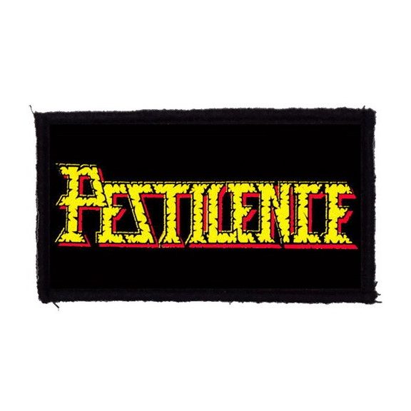 PESTILENCE: Logo (9,5 cm x 4,5 cm) (felvarró) PESTILENCE: Logo (9,5 cm x 4,5 cm) (felvarró)