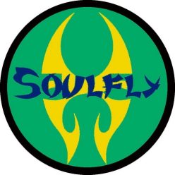 SOULFLY: Logo Circle (9,5 cm x 9,5 cm) (felvarró)