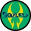 SOULFLY: Logo Circle (9,5 cm x 9,5 cm) (felvarró)