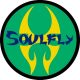 SOULFLY: Logo Circle (9,5 cm x 9,5 cm) (felvarró)