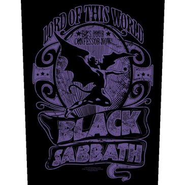 BLACK SABBATH: Lord Of This World (backpatch)