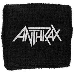 ANTHRAX: Logo (frottír csuklószorító)