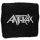 ANTHRAX: Logo (frottír csuklószorító)