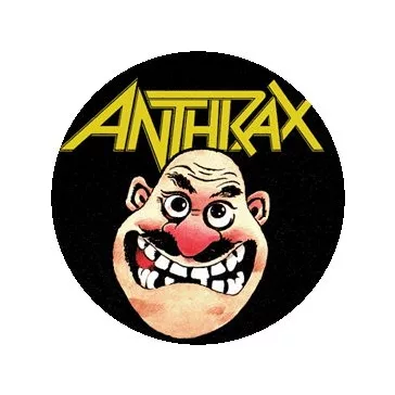 ANTHRAX: Notman (jelvény, 2,5 cm)