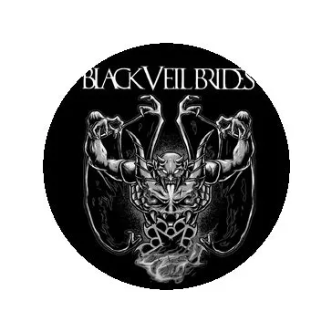 BLACK VEIL BRIDES: Demon (jelvény, 2,5 cm)