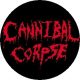 CANNIBAL CORPSE: Logo (jelvény, 2,5 cm)