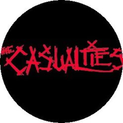 CASUALTIES: Logo (jelvény, 2,5 cm)