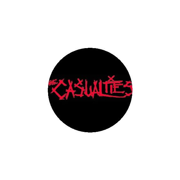 CASUALTIES: Logo (jelvény, 2,5 cm) CASUALTIES: Logo (jelvény, 2,5 cm)