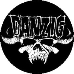 DANZIG: Sull Logo (jelvény, 2,5 cm)