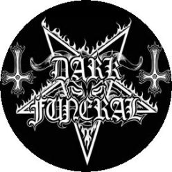 DARK FUNERAL: Logo (jelvény, 2,5 cm)