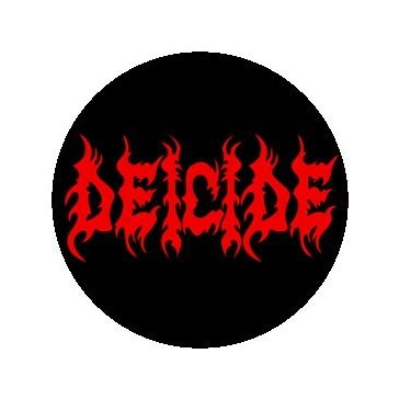 DEICIDE: Logo (jelvény, 2,5 cm)