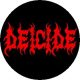 DEICIDE: Logo (jelvény, 2,5 cm)